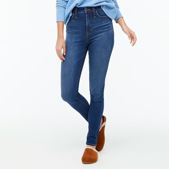 J Crew 10" highest-rise toothpick jeans Size 26 - Picture 1 of 8